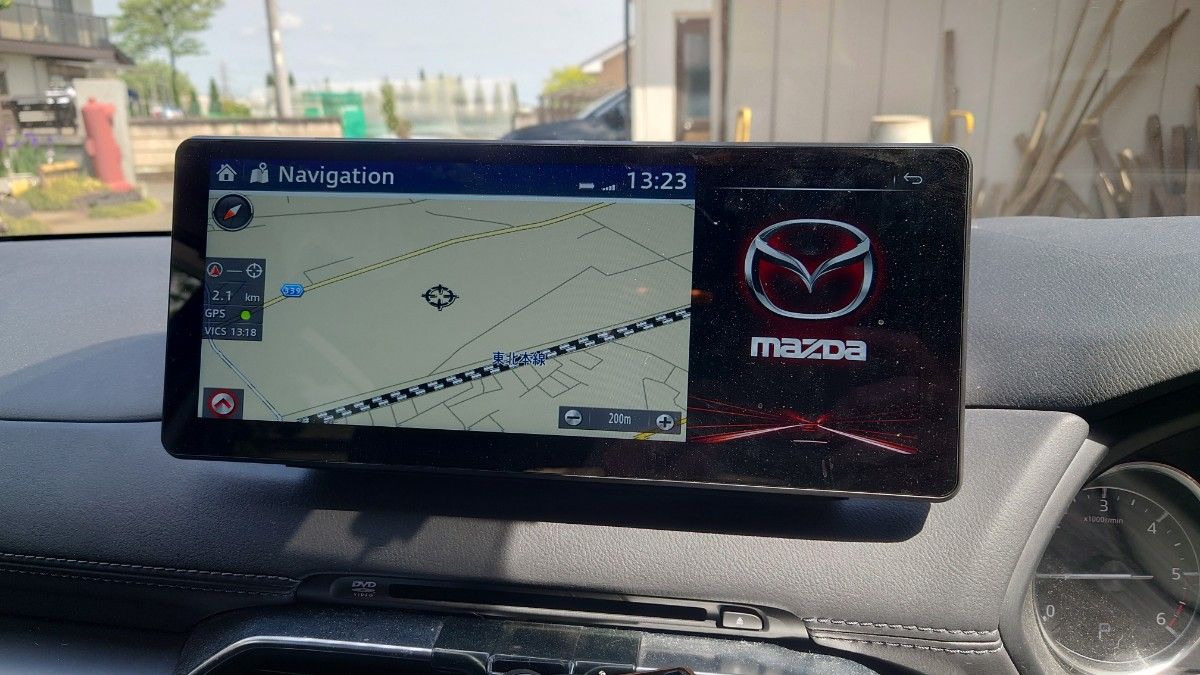 COHO CX-5,CX-8用マツコネ対応12.3インチ デュアルシステムモニター COHO CX-5,CX-8用マツコネ対応12.3インチ デュアルシステムモニター
