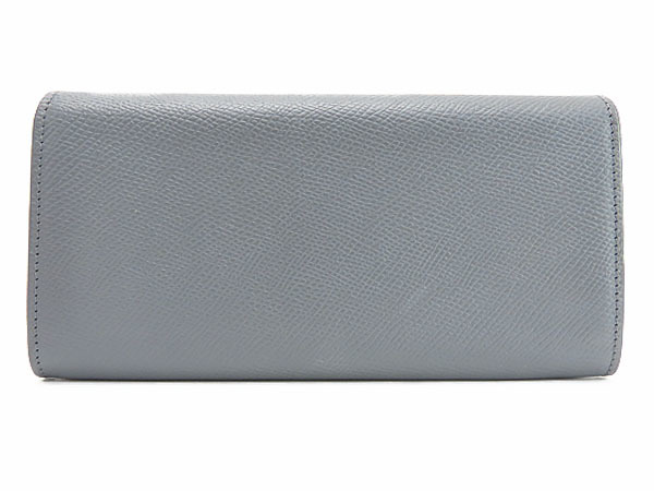 外超美品 セリーヌ ラージ フラップウォレット 二つ折り長財布
