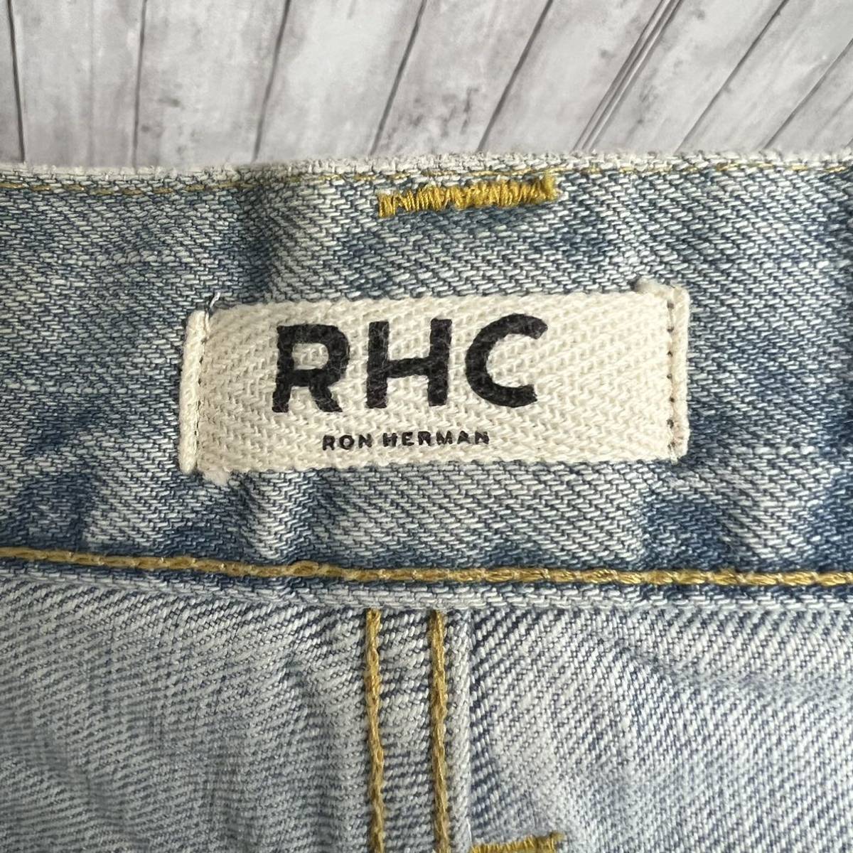 Ron Hermanダメージ加工デニムショートパンツ!日本製