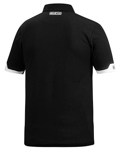 SPARCO（スパルコ） ポロシャツ POLO ZIP ブラック XSサイズ_画像2
