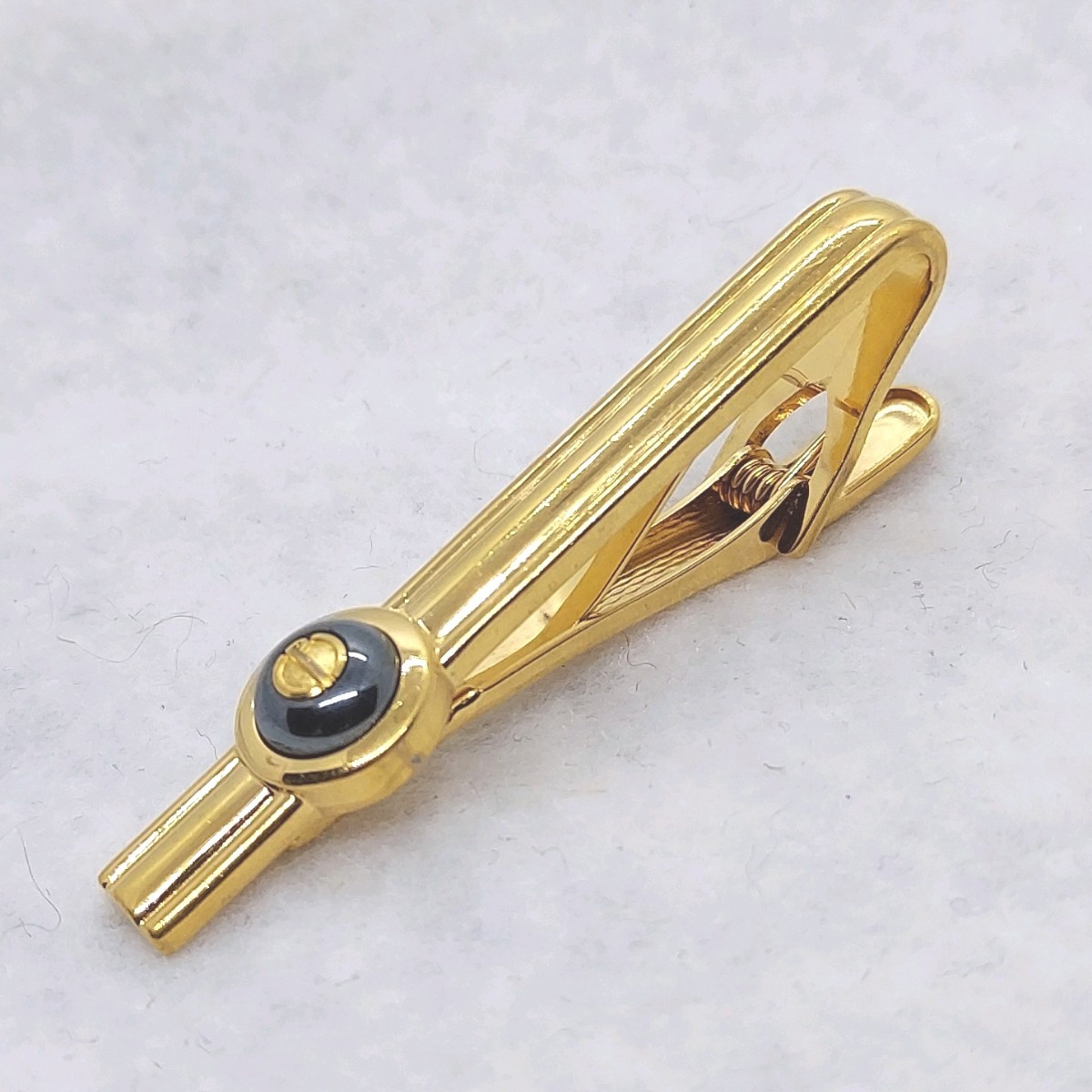  Dunhill dunhill necktie pin Gold color & black 