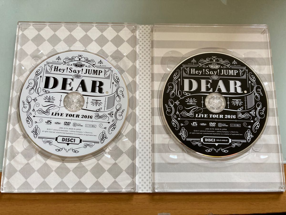 SALE／100%OFF】 hey say jump DEAR. 2016 初回限定版DVD2枚組