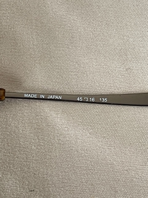 COSTCO　コストコ　メガネ　ジュニア　子供用　伊達メガネ　45 □16 135　日本製　　made in Japan 　クロス付き　美品_画像8