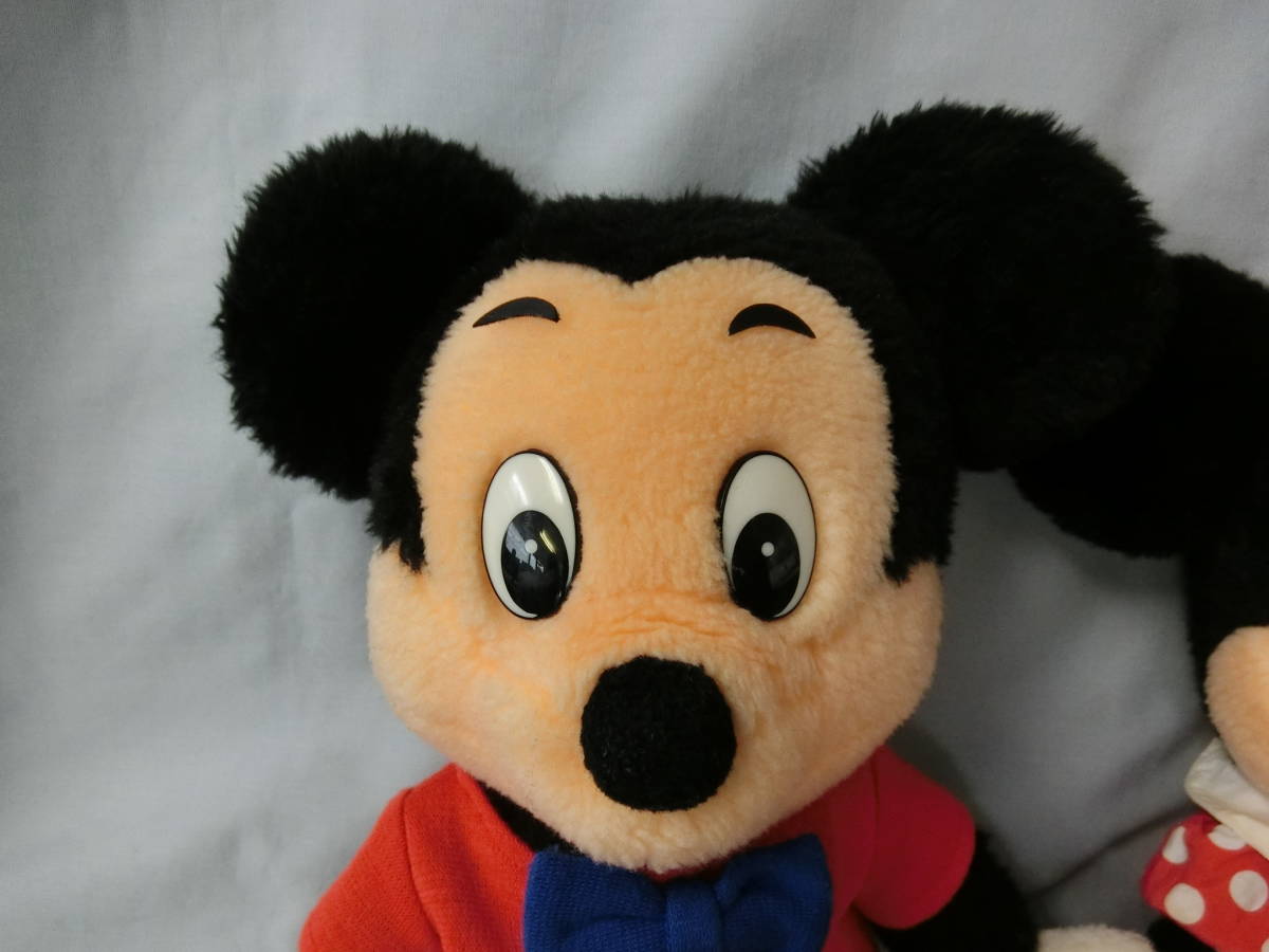 ミッキーマウス と ミニーマウス ぬいぐるみ 東京 サンアンド ミッキーマウス と ミニーマウス ぬいぐるみ 東京 サンアンド