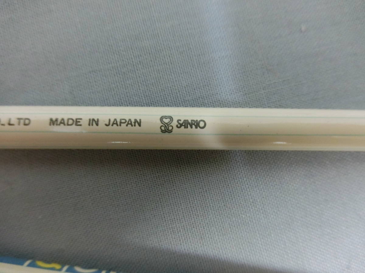【未使用】サンリオ　旧ロゴ　クイックワックス　HB鉛筆　5本セット　QUI-QUAKS　アヒル　日本製　1979年　昭和　レトロ　希少　レア_画像6