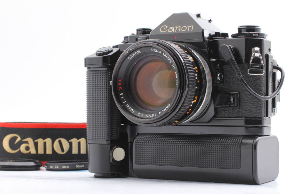 美品】 Canon A-1 Film Camera FD 50mm F1.4-