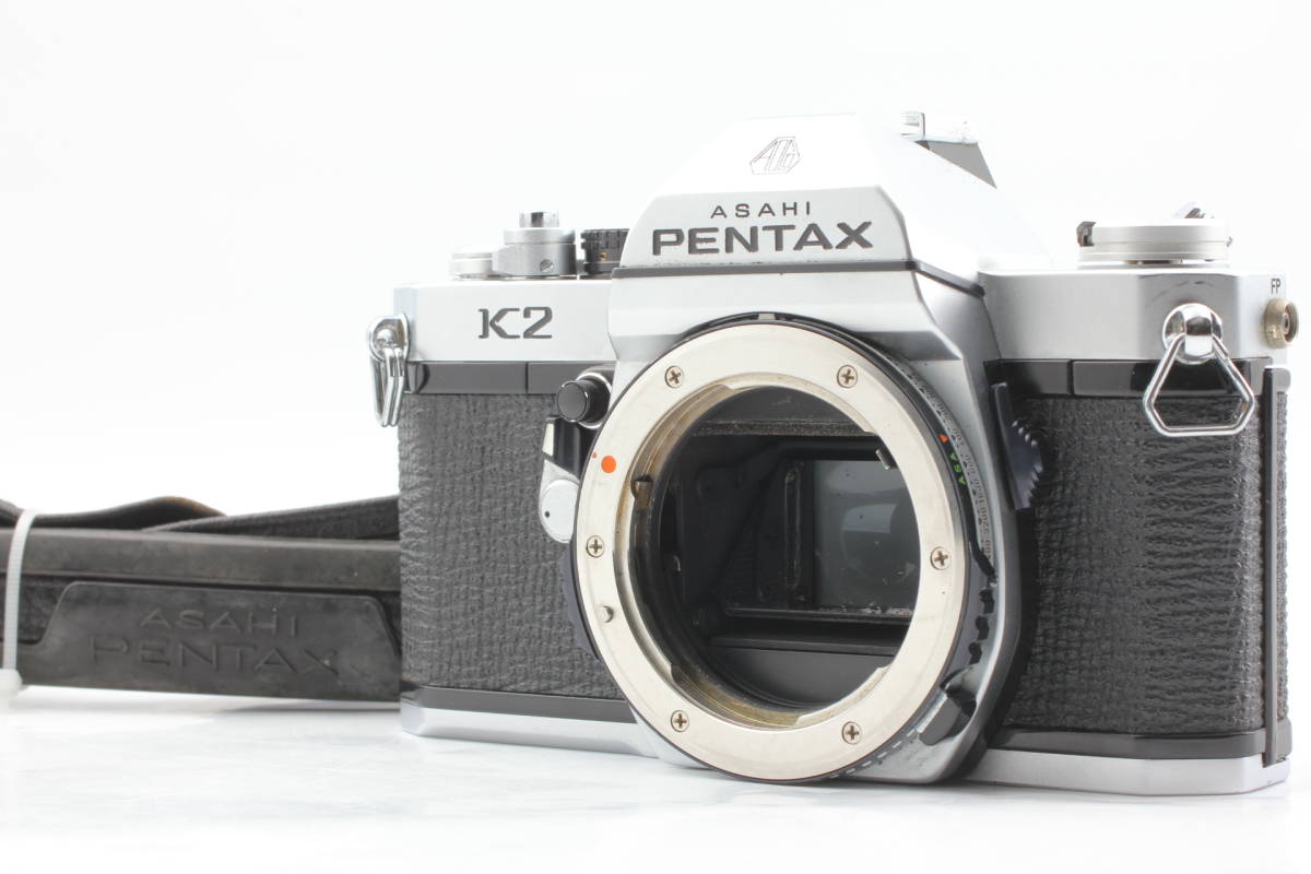 【並品】 Pentax K2 35mm SLR Film Camera Silver Body Meter-Works #810_画像1