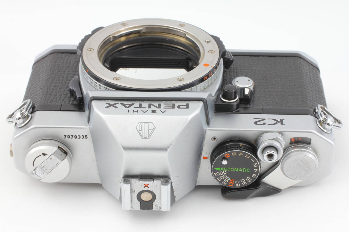 【並品】 Pentax K2 35mm SLR Film Camera Silver Body Meter-Works #810_画像7