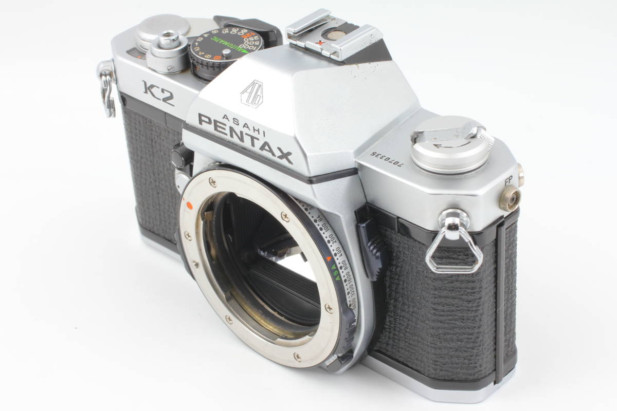 【並品】 Pentax K2 35mm SLR Film Camera Silver Body Meter-Works #810_画像4