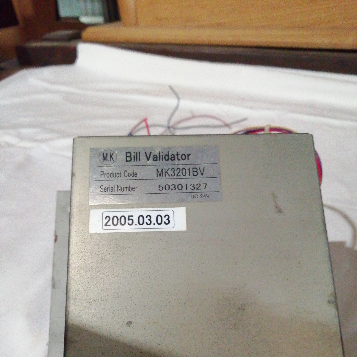 紙幣鑑別機 Bill Validator 機器 MK3201BV 2005 ジャンク品 送料520円可能_画像7