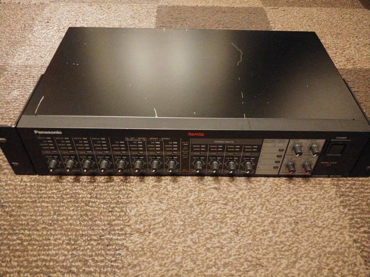 Panasonic/RAMSA デジタルオーディオミキサー WR-DX002 www.mooz.re