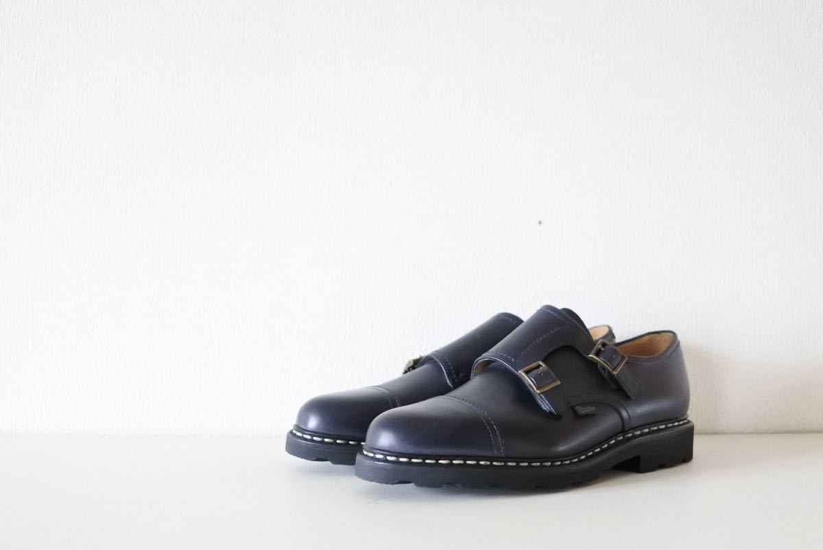 色々な パラブーツ Paraboot WILLIAM Deadstock 7 ダークネイビー