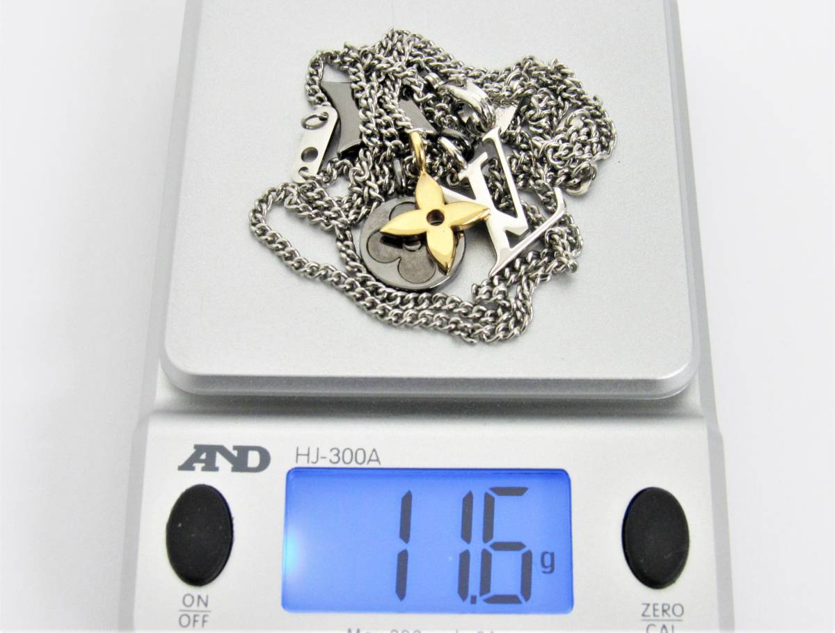 即納!最大半額!】 LV ルイヴィトン インスティンクト ペンダント・インスティンクト 正規品! M00521 VUITTON】M00521 ロング LOUIS ペンダント ネックレス ☆ 美品 ペンダント・LVインスティンクト M00521 ネックレス
