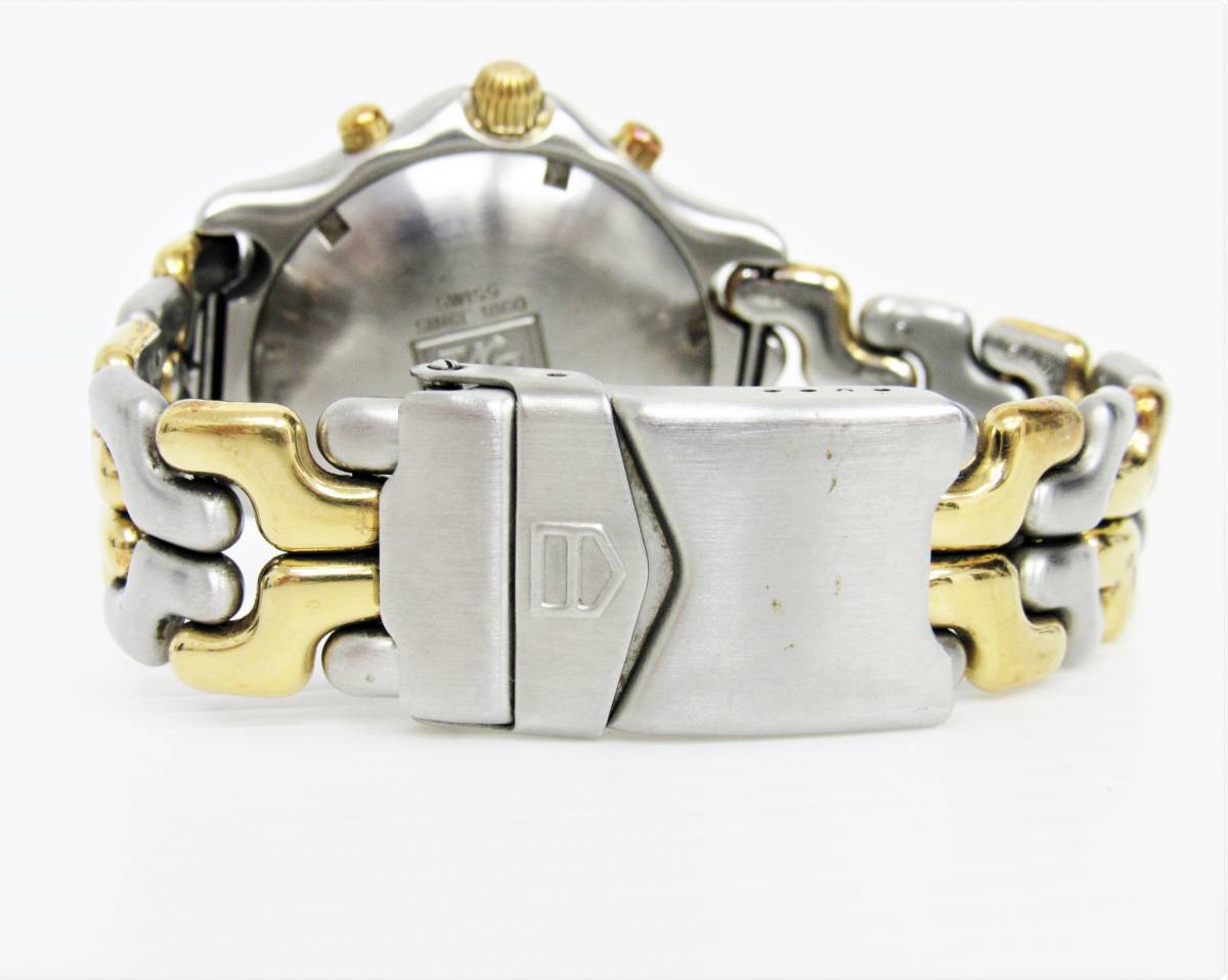 動作品 良品 TAG HEUER タグホイヤー セル クロノグラフ カレンダー