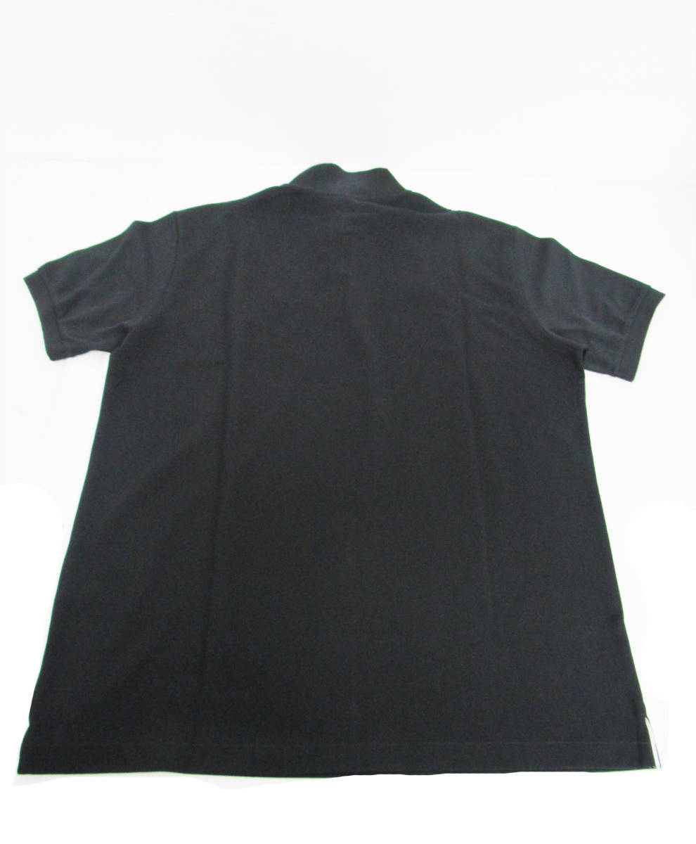 STONE ISLAND　ポロシャツ　XL　ブラック　101522R39 黒　ロゴ　ワンポイント　カットソー 半袖　タグ　予備ボタンあり　kd_画像4