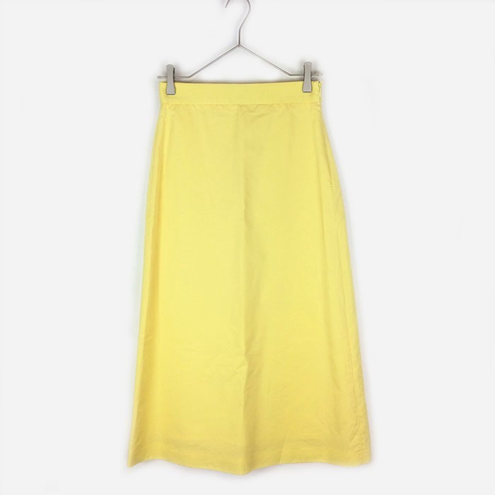 bla mink BLAMINK semi tight skirt light yellow skirt on goods fringe free shipping 7924-230-0218 G0227H002 old clothes brand old clothes 