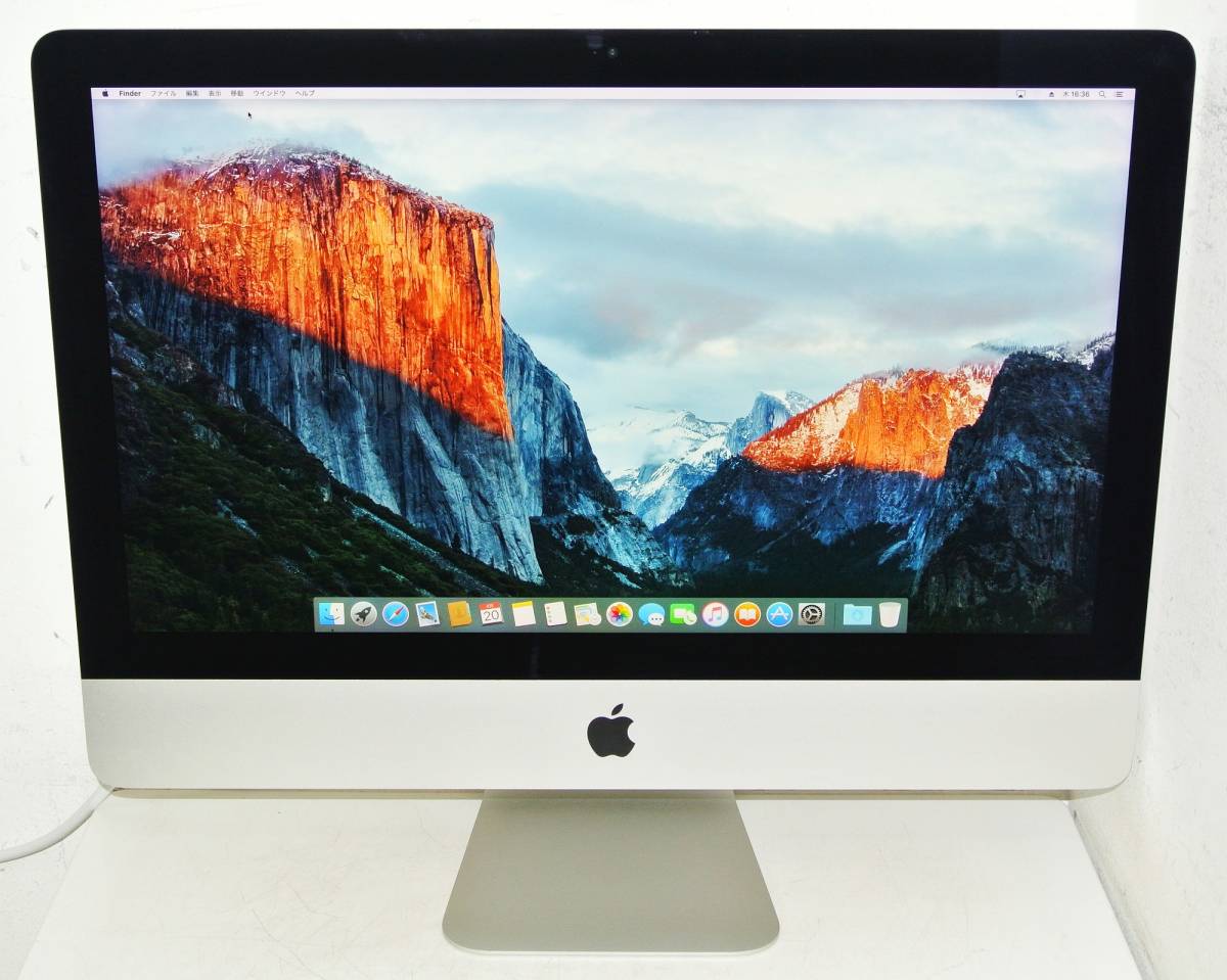 Apple iMac(Retina 4K,21.5-inch,Late 2015)MK452J/A [3100] 2015 year /21.5 -inch /3.1GHz Intel Core i5/16GB/1TB/4K/ used beautiful goods / super-discount 