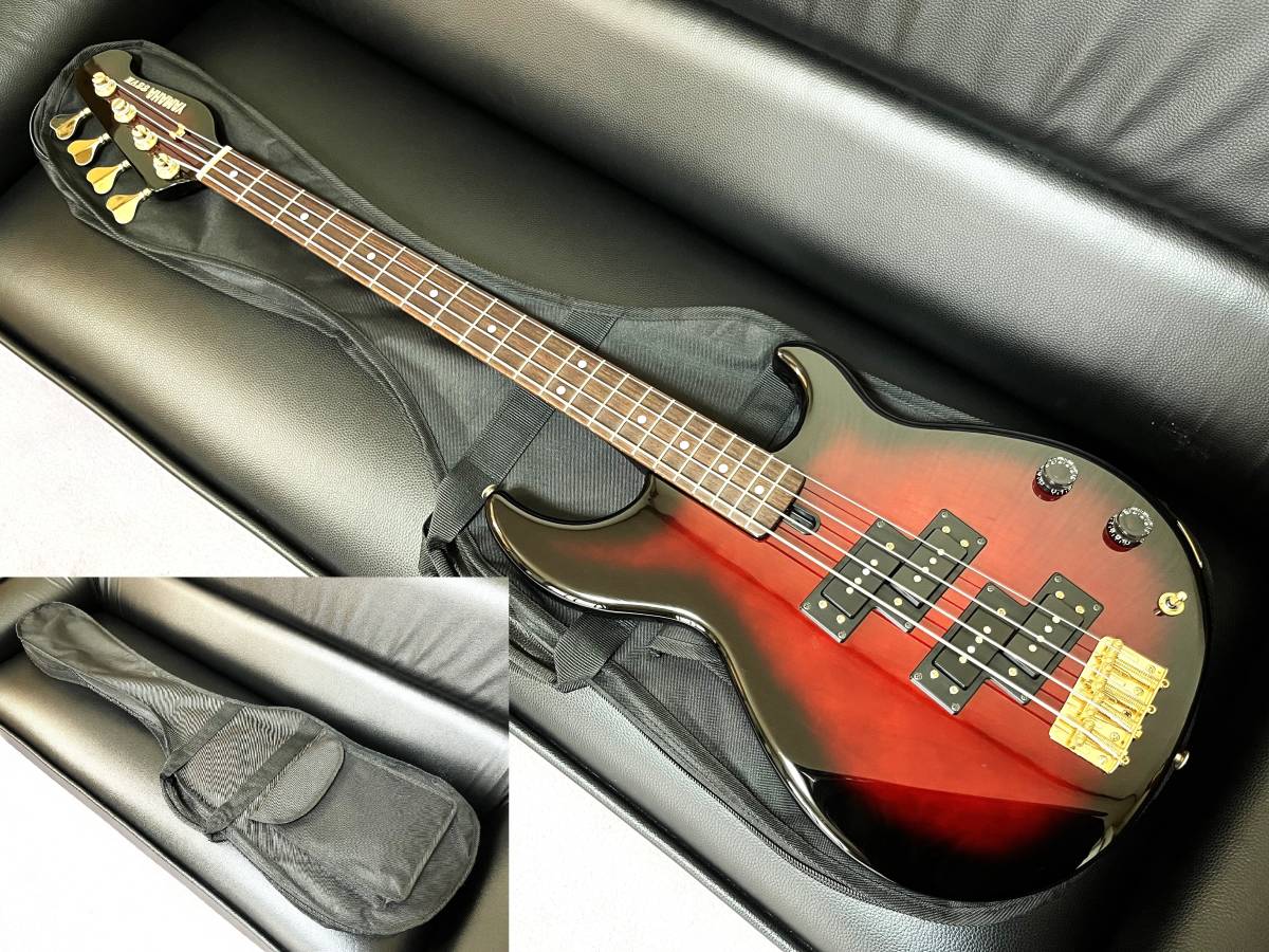 【激レア】YAMAHA BBⅧ/BB8 ヤマハ BroadBass Yahoo!オークション - YAMAHA BBⅧ/BB8 ワインレッド 幻の名器