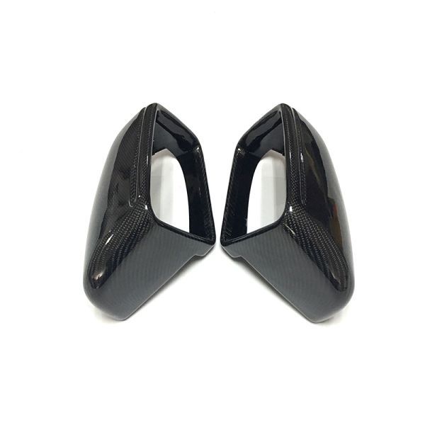  carbon made Benz G Class W463 GLE GL ML R Class X166 exchange type mirror cover polishing carbon surface left right set 