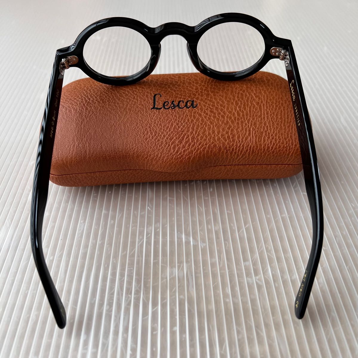 レスカ LESCA Lunetier G.Burt Col.100ブラック☆新品 | noonanwaste.com