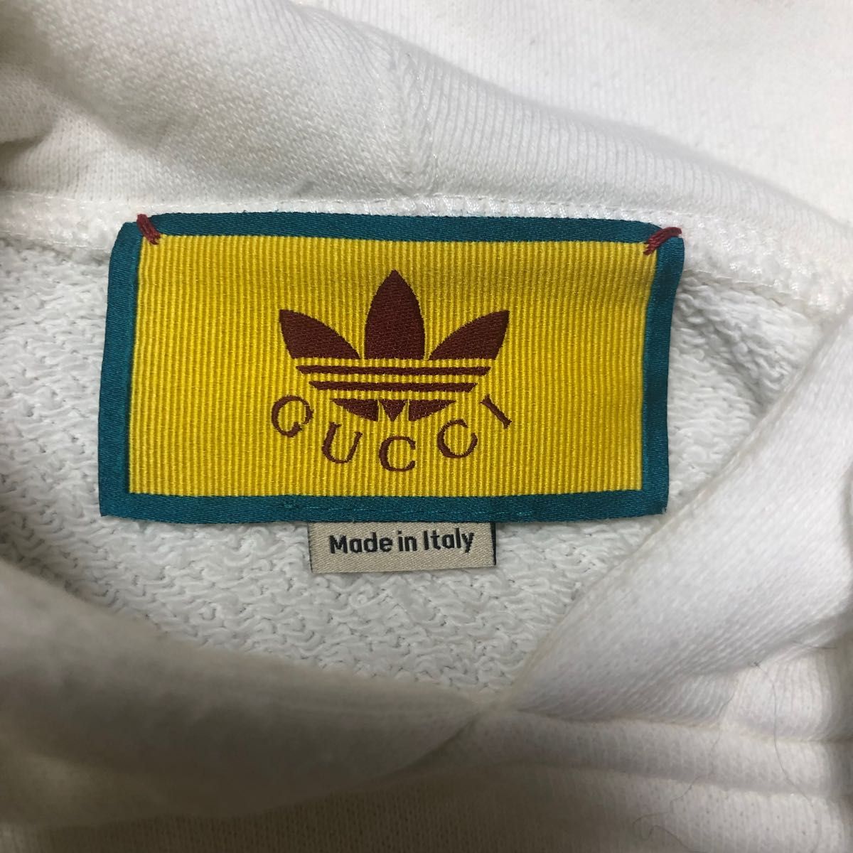 GUCCI グッチ　adidas アディダス　スエットシャツパーカー　コラボ