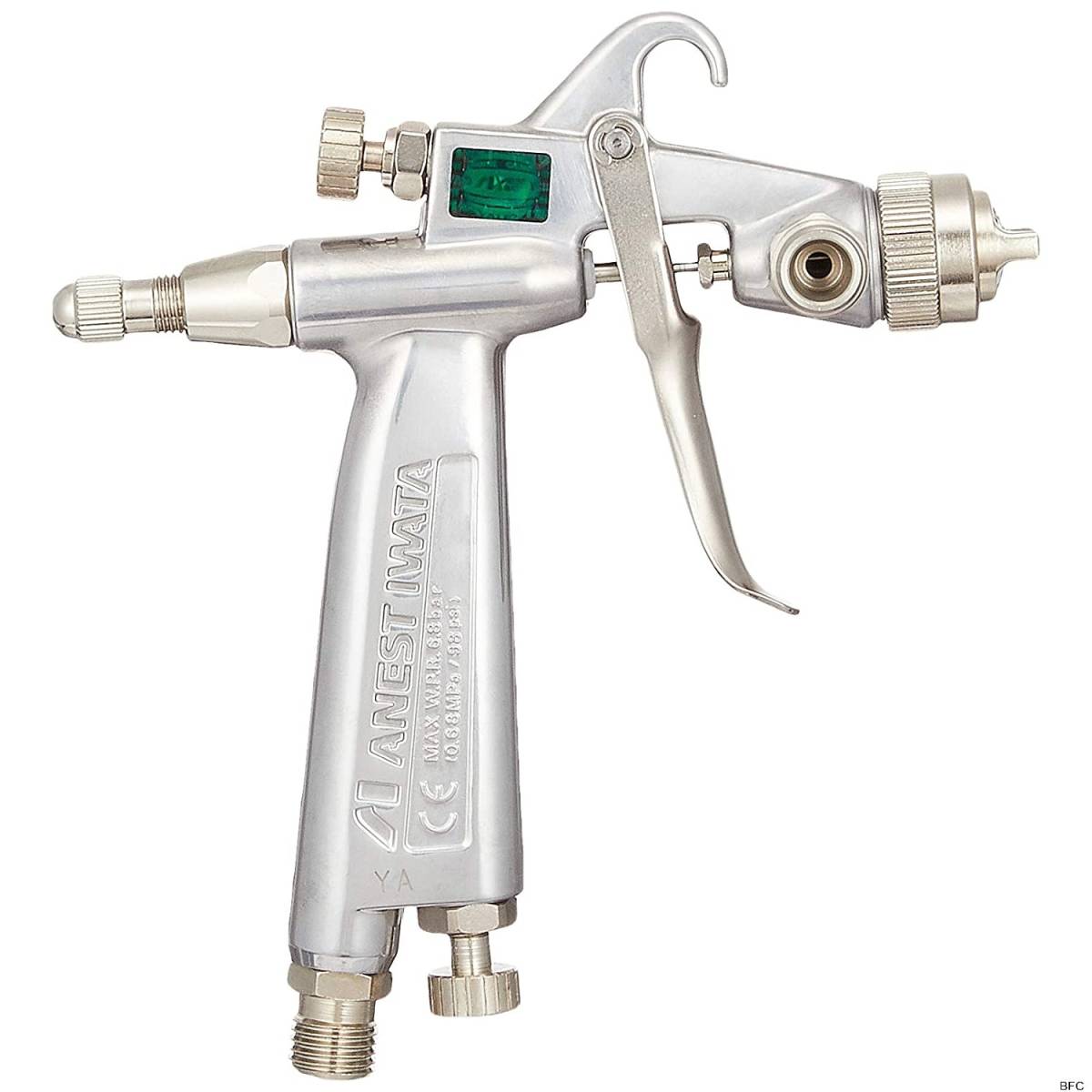 エアースプレーガン 重力式 口径1.0mm 高品質 カップ容量 400ml エアースプレーガン 重力式 口径1.0mm 高品質 カップ容量 400ml