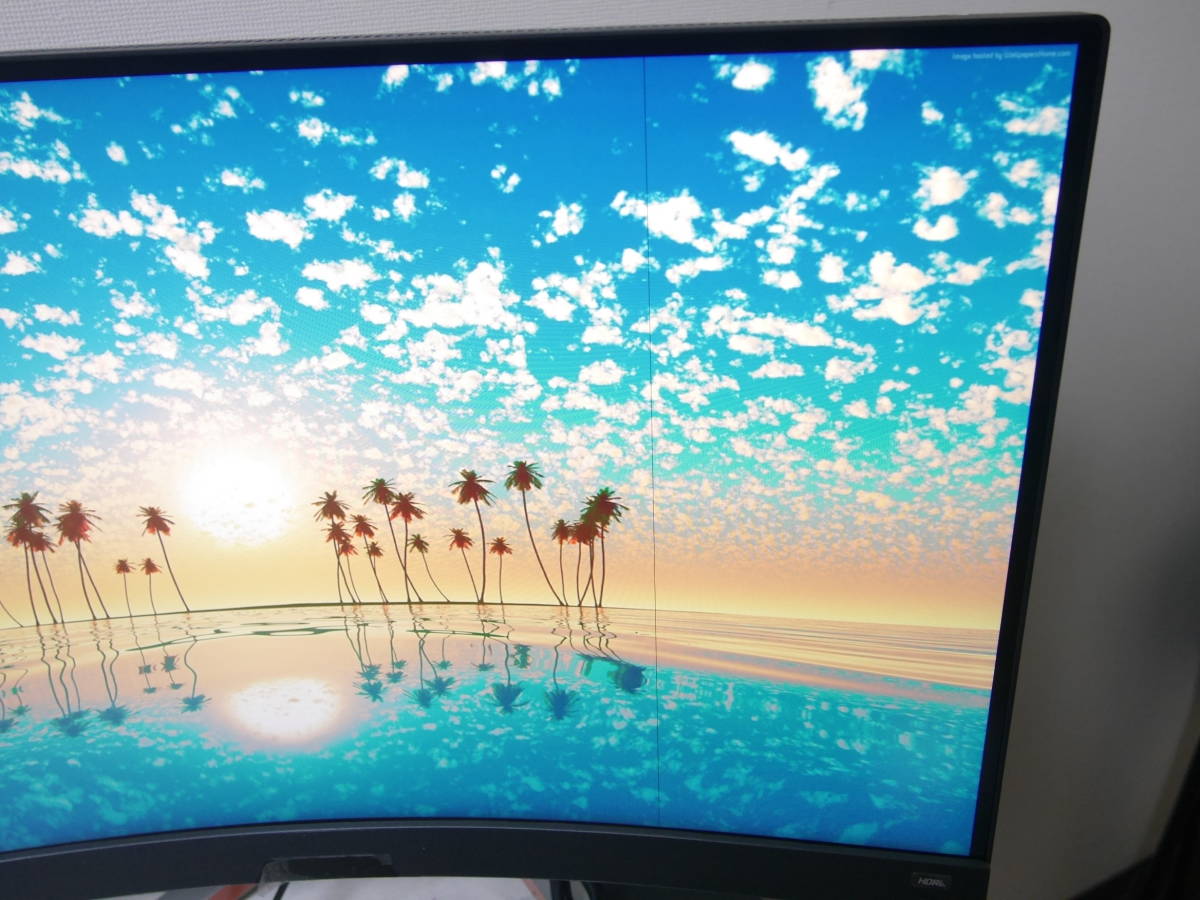 BenQ MOBIUZ EX2710R 湾曲ゲーミングモニター 27インチ 2021年製