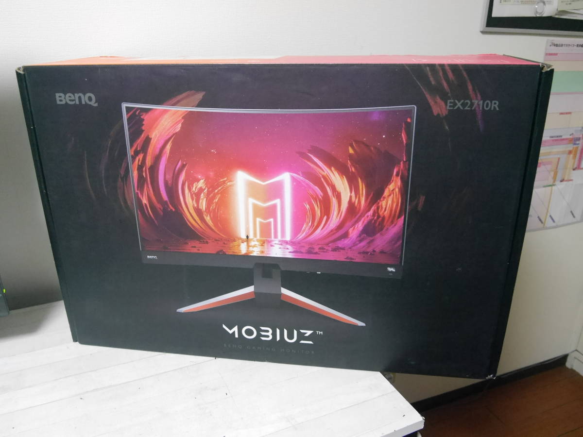 BenQ MOBIUZ EX2710R 湾曲ゲーミングモニター 27インチ 2021年製