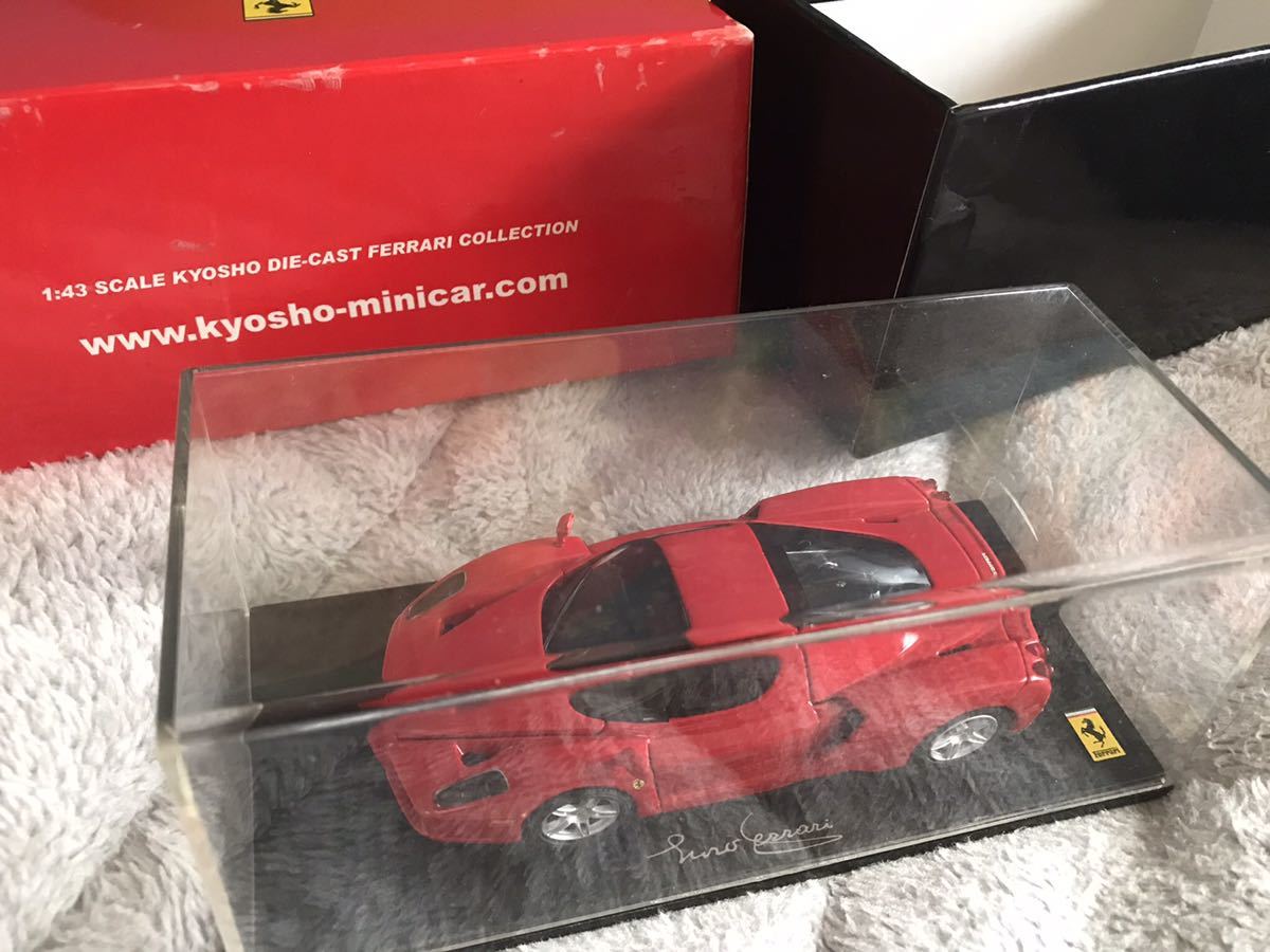 新しい 京商1/12エンツォ・フェラーリ Kyosho 43 ENZO Ferrari