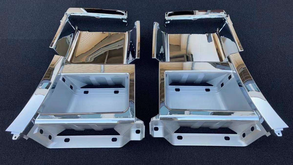 三菱ふそう 17スーパーグレート メッキ 左右セット ロア アッパー