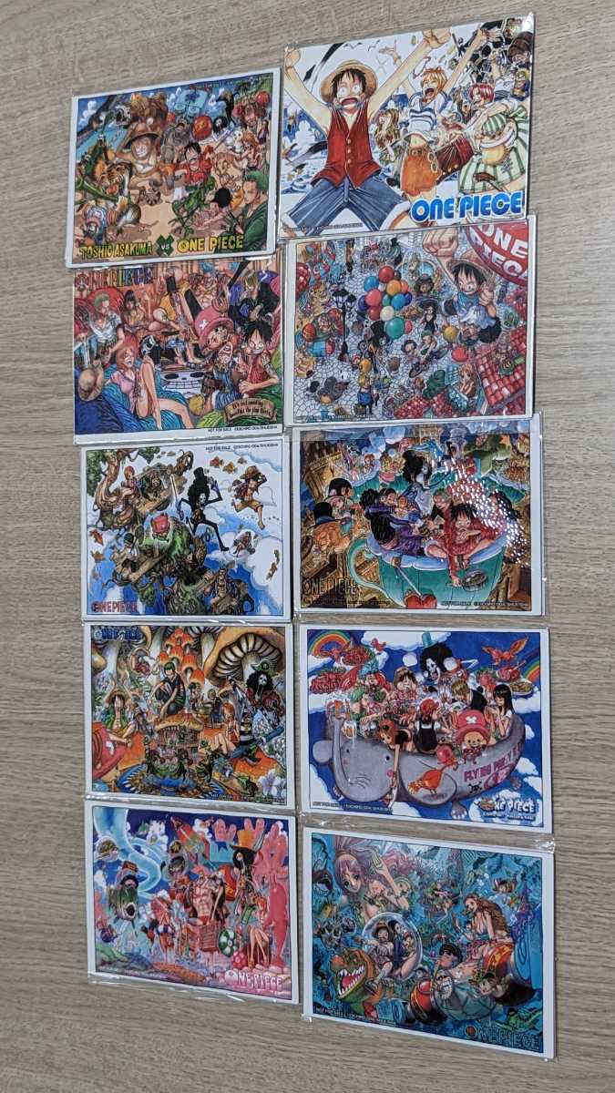 【未開封】ワンピース ONE PIECE　フィルムZ公開記念マグネットシート　Ver.4　10枚セット_画像1