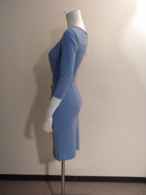  cheap prompt decision! new goods *.ITALY[RINASCIMENTO]*li not equipped men to* good feeling times light blue! stretch jersey material ~ perfect style dress!S size 