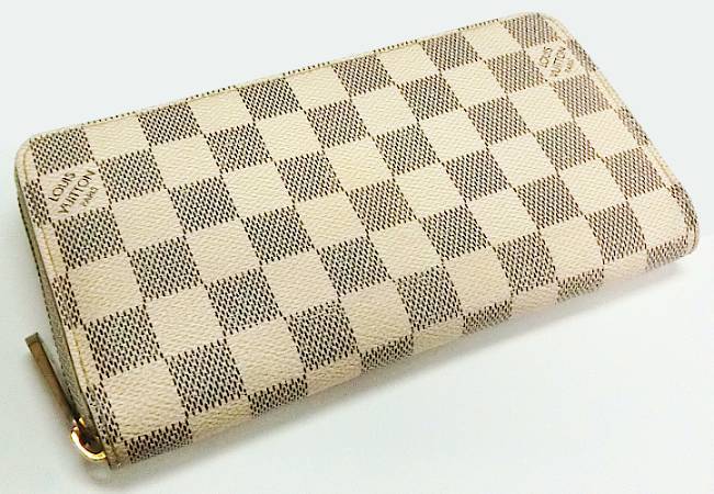 【17-7】ルイ・ヴィトン LOUIS VUITTON ダミエ・アズール シッピー・ウォレット 財布 N60019【菊地質店】_画像1