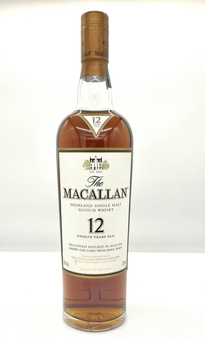マッカラン 12年 旧ラベル サントリー酒類 株 時代(ハイランド)|売買