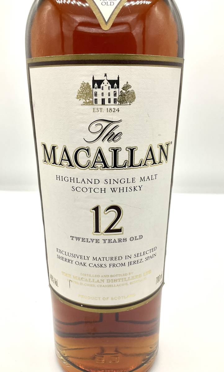 マッカラン 12年 旧ラベル サントリー酒類 株 時代(ハイランド)|売買