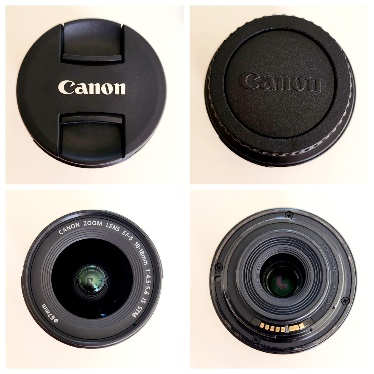 Canon EF-S10-18mm F4.5-5.6 IS STM 超広角ズームレンズ_画像4