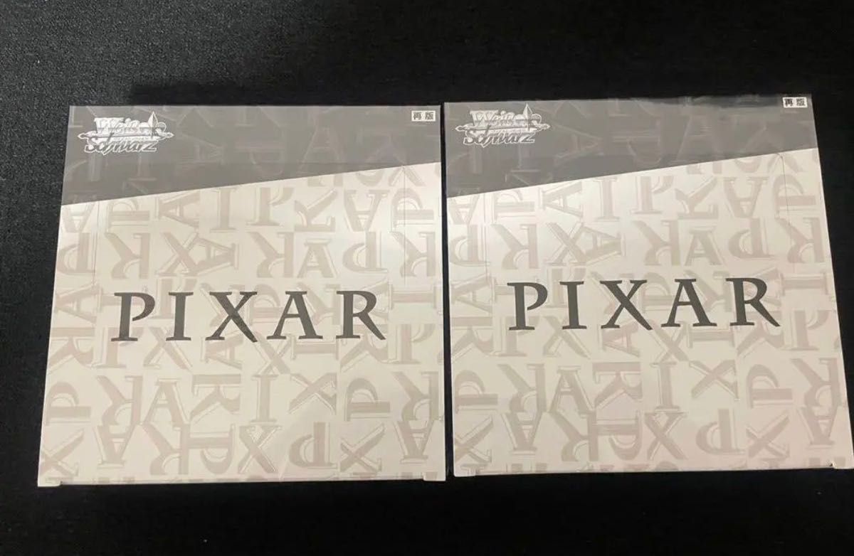 ヴァイスシュヴァルツ PIXAR ピクサー シュリンク未開封新品 2BOX 