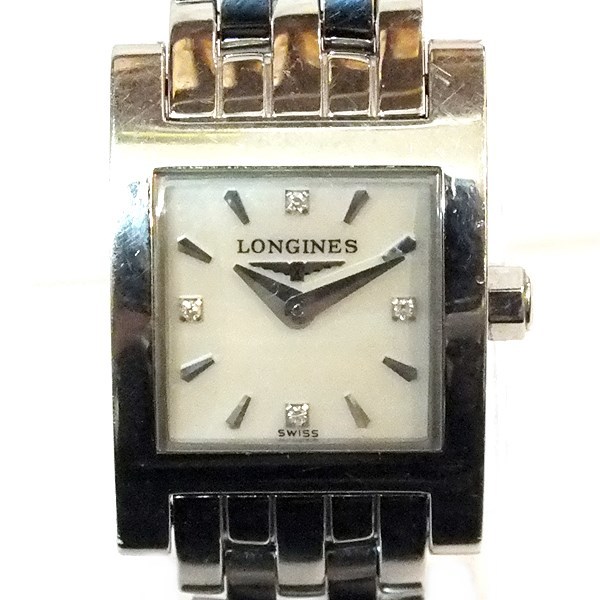 訳あり LONGINES ロンジン L5.161.4 ドルチェヴィータ シェル文字盤 4P