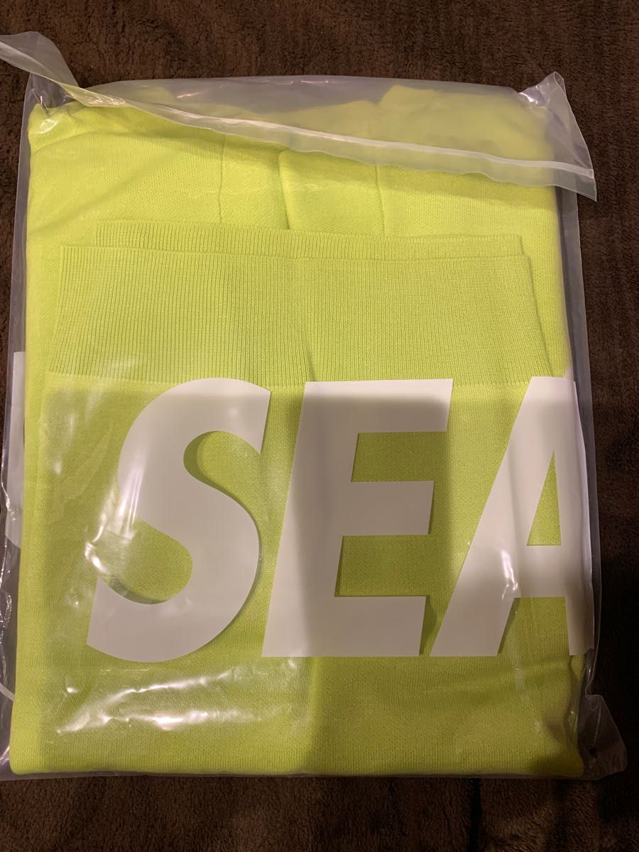 SEA SILK_BLEND KNIT / LIME_GREEN × 1 M | noonanwaste.com