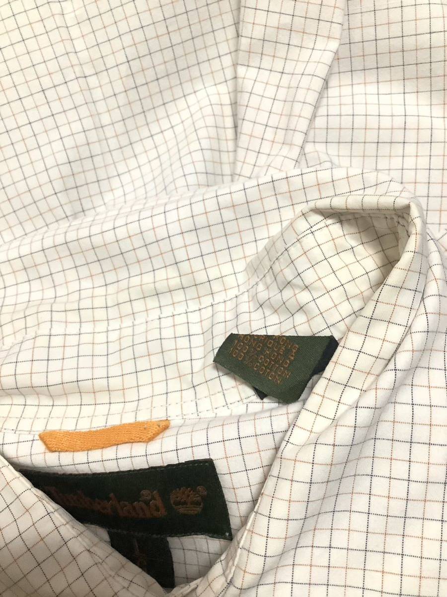 TIMBERLAND Timberland в клетку рубашка с длинным рукавом хлопок рубашка Street уличный б/у одежда American Casual 