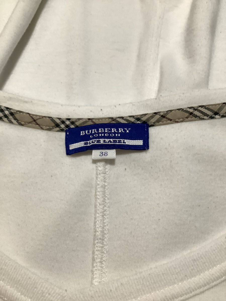 BURBERRY BLUELABEL バーバリー　ブルーレーベル　長袖Tシャツ 長袖カットソー ハイブランド　レディース　古着_画像3