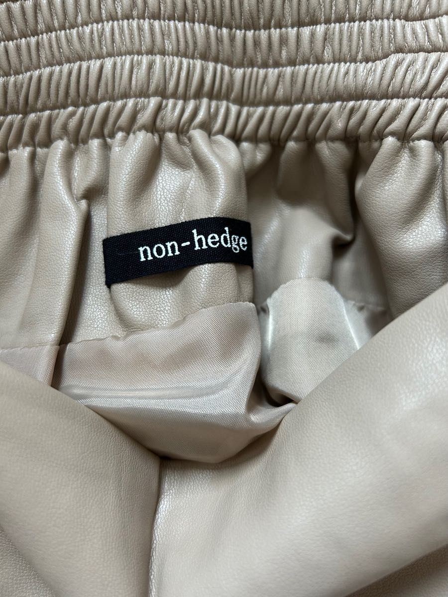 non-hedge ロングスカート 
