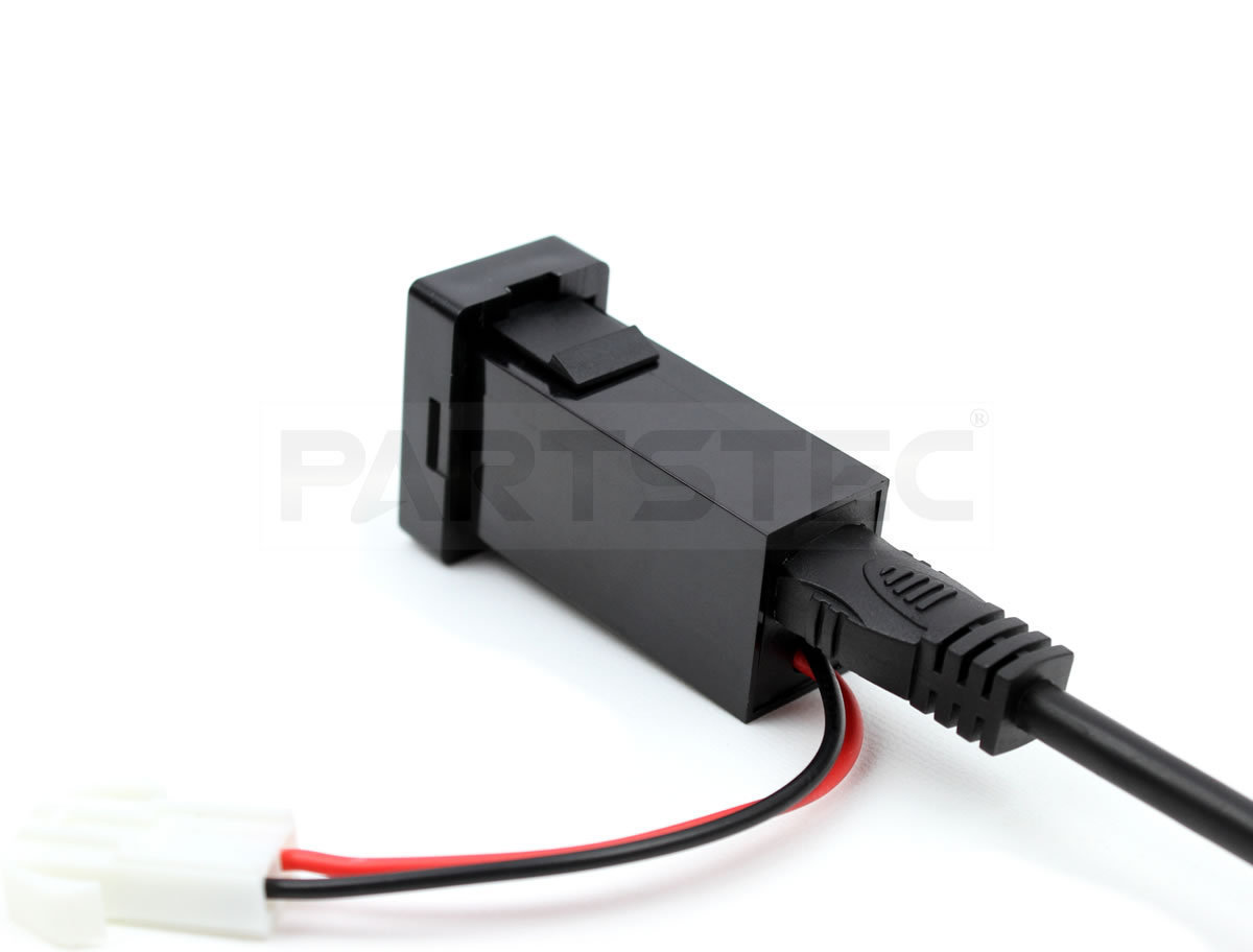 トヨタ Aタイプ HDMI USB ポート スイッチ ホール パネル スマホ ナビ 充電器 YouTube 30系/50系 プリウス 130系 マークX /134-52　A-1_画像5