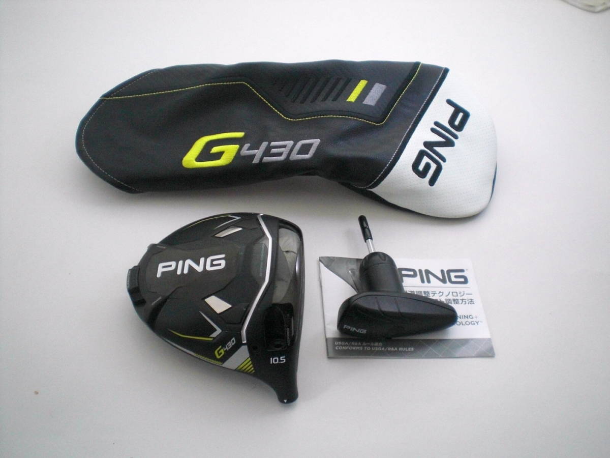 ヤフオク! - 中古美品 ＰＩＮＧ Ｇ４３０ ＭＡＸ ドライバー １０．５...