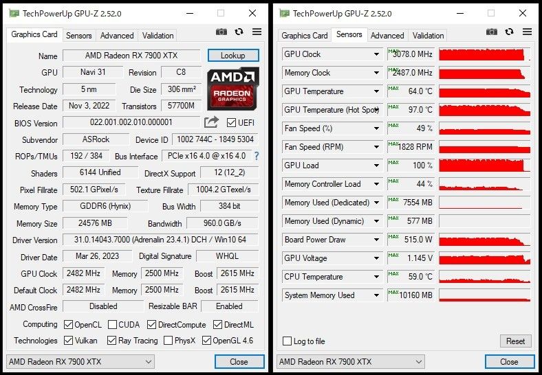 ASRock Radeon RX 7900 XTX Phantom Gaming 24GB OC|Yahoo ASRock Radeon RX 7900 XTX Phantom Gaming 24GB OC|Yahoo