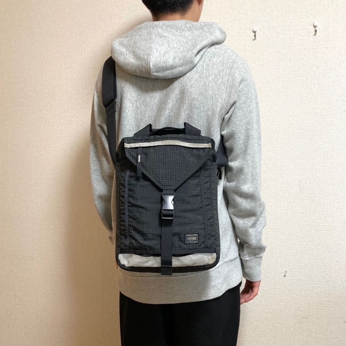 希少 廃盤モデル PORTER ポーター リップストップナイロン 2WAY