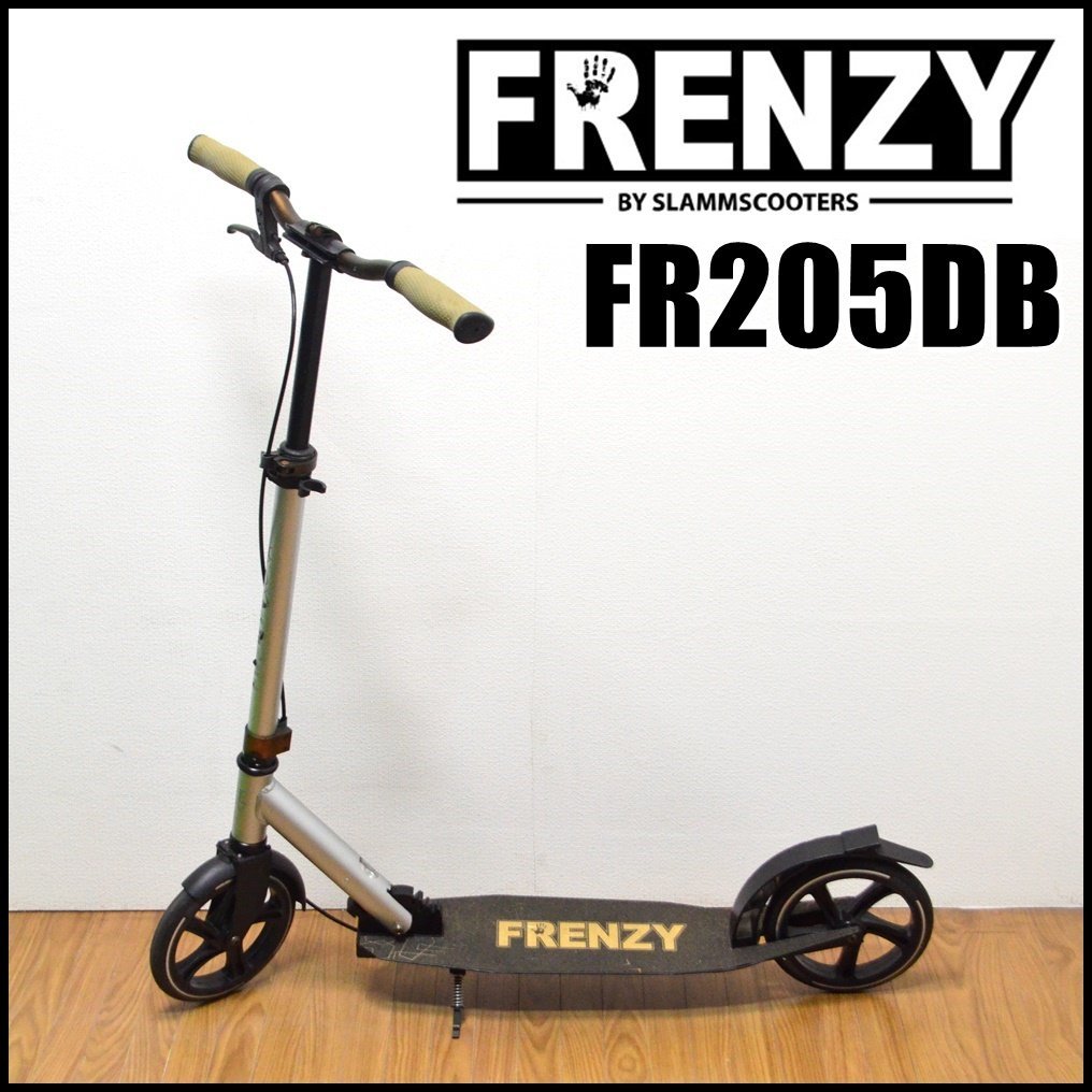 ヤフオク! - FRENZY キックボード FR205DB デュアルブレーキ