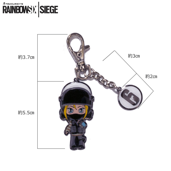 送料無料　レインボーシックス シージ IQ アイキュー キーホルダー KEYHOLDER RAINBOW SIX SIEGE_画像4