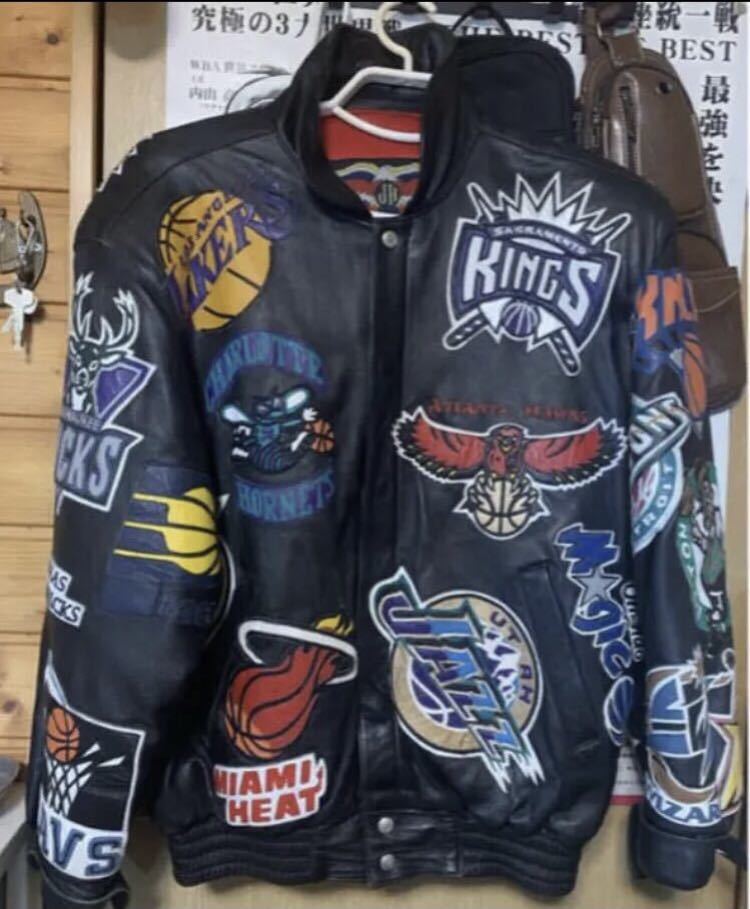 ジェフハミルトン　jeff hamilton nba チーム　ジャケット　スラムダンク　supreme シュプリーム　エアジョーダン　ナイキ　八村類