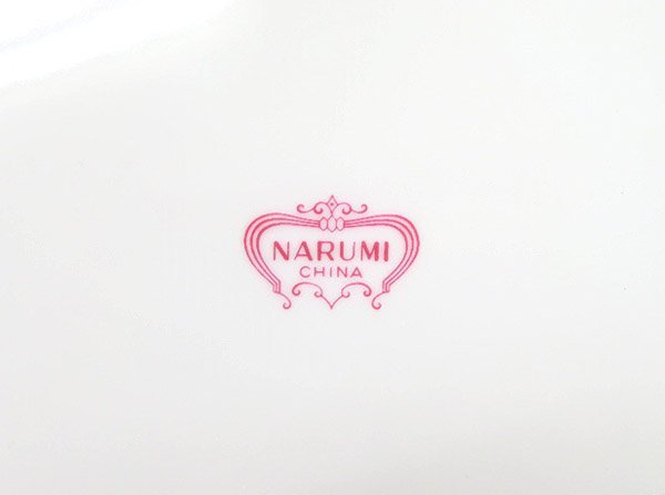 NARUMI/ナルミ 花鳥柄 プレートセット 大皿＆小皿 6枚 盛り皿 ケーキ皿 取り皿 パーティーセット 食器 洋食器_画像6